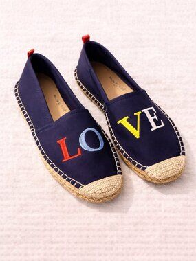 Sea Star Beachwear Espadrilles Women Size 11 Beachcomber LOVE Coastal Resort